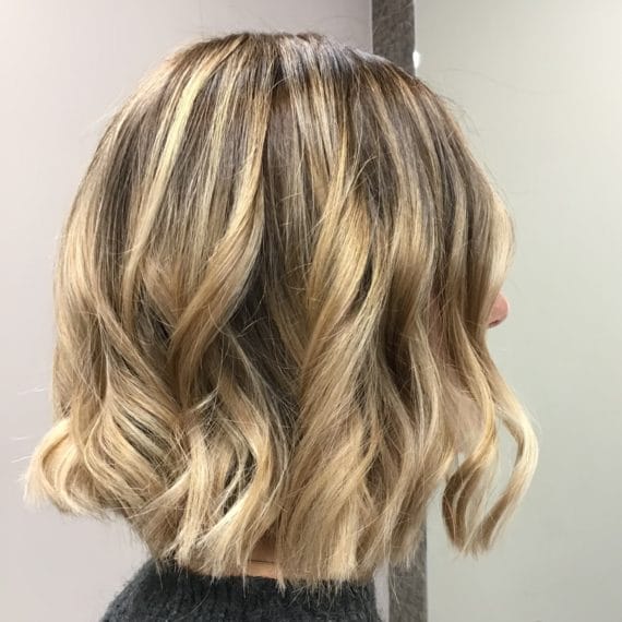 Long Bob Balayage München