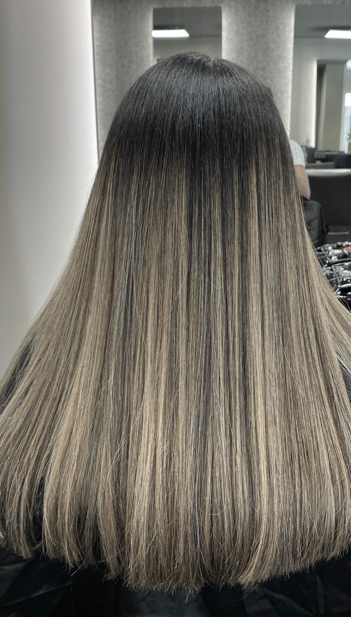 Ombre schwarz zu blond München
